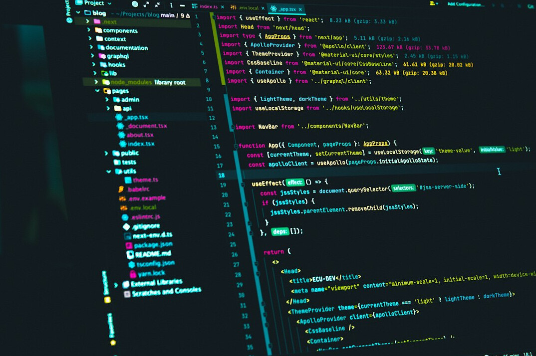 software developers coding