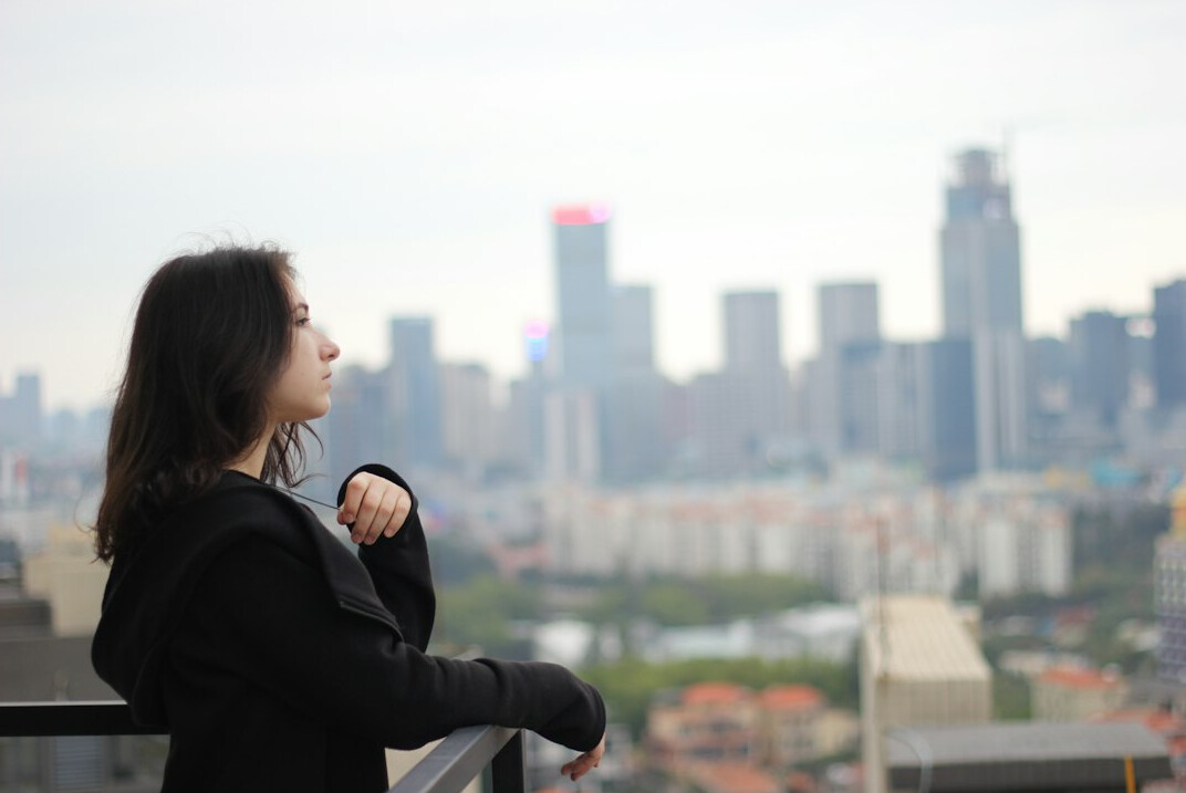 Portrait of a smiling businesswoman